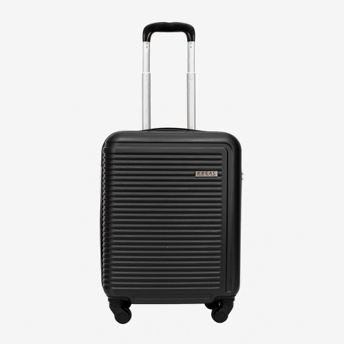 Куфар за ръчен багаж KREAL модел PERU 54 см от ABS черен